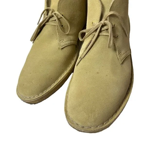 Clarks Original Suede Leather Desert Boots Men’s Size 13